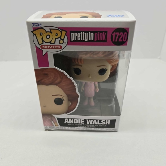Funko Pop Pretty in Pink Andie Walsh #1720 Vinyl Figure New in‎ Box - Picture 3 of 5